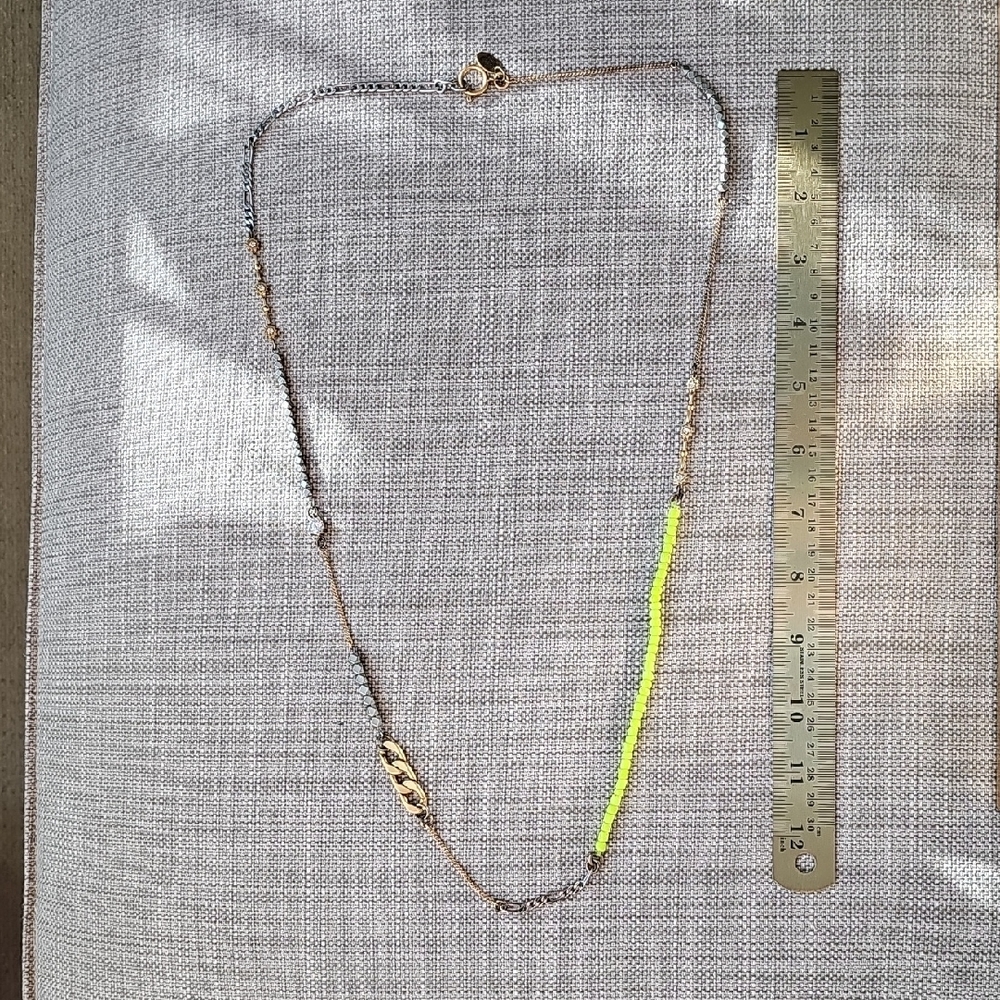 Elegant Gold and Silver Necklace